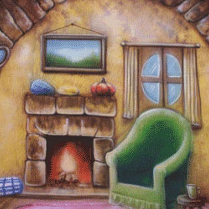 Produktbild Walimex pro pro Motiv-Stoffhintergrund 'Homey' (600 cm, 300 cm)