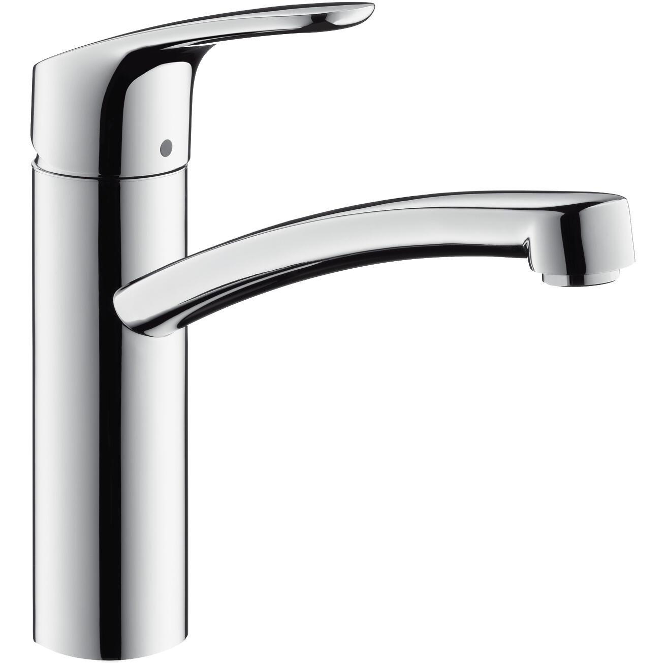 hansgrohe, Küchenarmatur, Focus M41 Einhebel-Küchenarmatur 160, Niederdruck/offene Warmwasserbereiter, 1 Strahlart