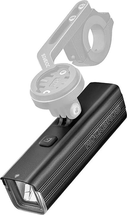 Actual product image Rockbros RHL1550 front bicycle light 5000mAh 1500lm IPX6 - black (1500 lm)
