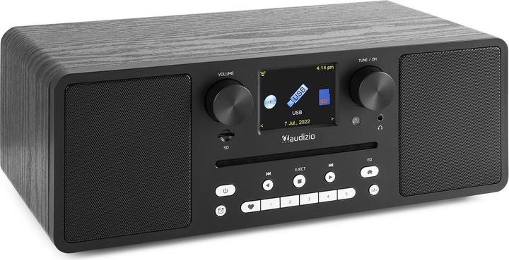 Produktbild Audizio Naples (DAB, DAB+, FM, Internetradio, KW, Bluetooth, WLAN)