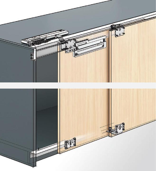 Produktbild Hettich Schliessdämpfungs-Set Silent System TopLine L