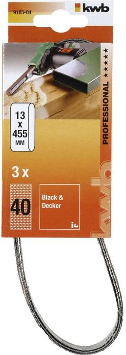 Produktbild kwb Schleifband (40)