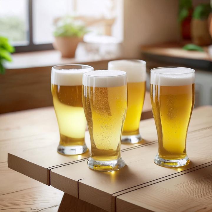 Produktbild Excellent Houseware 4er-Set Biergläser aus Kunststoff, 520 ml (0.52 l, 4x)