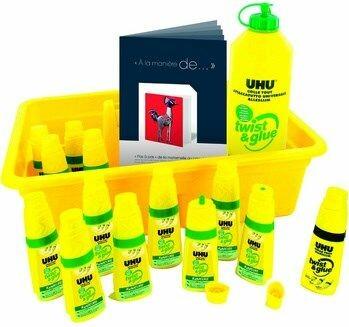 Immagine prodotto UHU Modulo scolastico colla multiuso twist & glue
