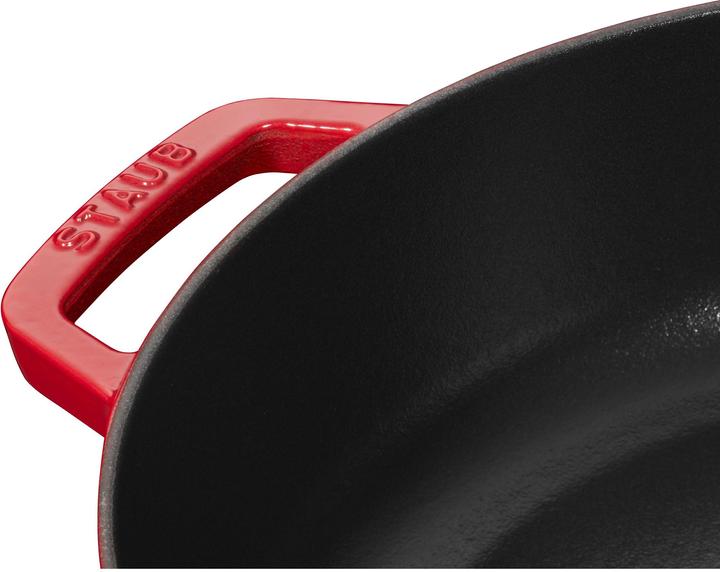 Actual product image Staub Roaster Chistera Drop (28 cm, Casserole + Stewpot, Cast iron)