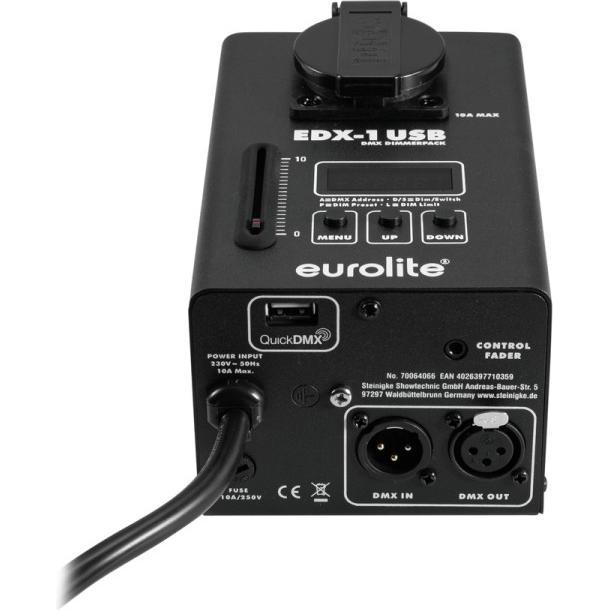 Thumbnail - Eurolite EDX-1 DMX USB Dimmerpack, Lichtsteuerung