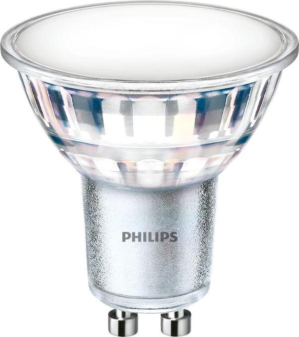 Actual product image Philips LED CLASSIC 550LM GU10 WH 120D ND 1PF/12 (GU10, 550 lm, 1 x)