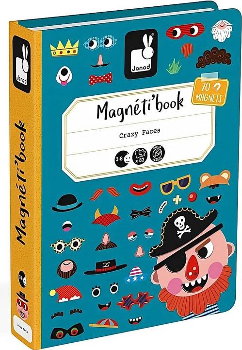 Janod Crazy Faces Boys Boys (Allemand, 2 - 8 Années)