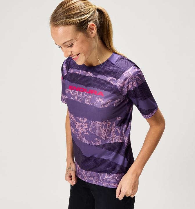 Image du produit Endura Patchwork Wms Ltd S/S Tee Bra (M)
