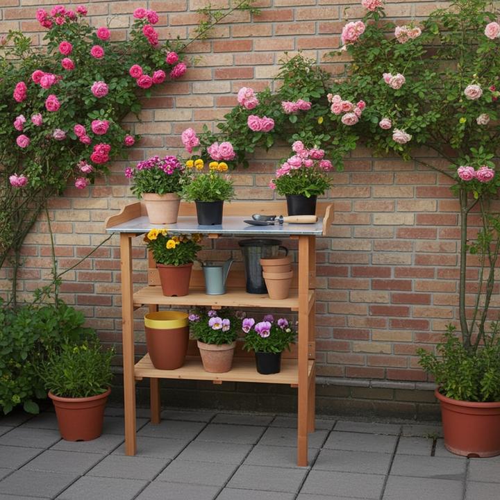 Image du produit Natura Punto Table pour plantes en bois