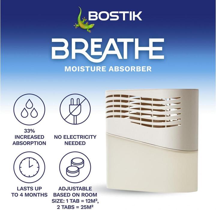 Image du produit Bostik Unité d'absorption d'humidité Breathe (25 m²)