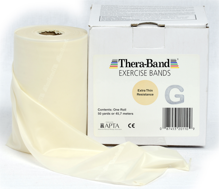 Image du produit TheraBand Bande d'exercice (45 m, Léger)