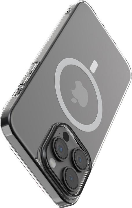 Actual product image Comma case Hard Jacket Mag for iPhone 15 Plus transparent antibacterial (Apple iPhone 15 Plus)