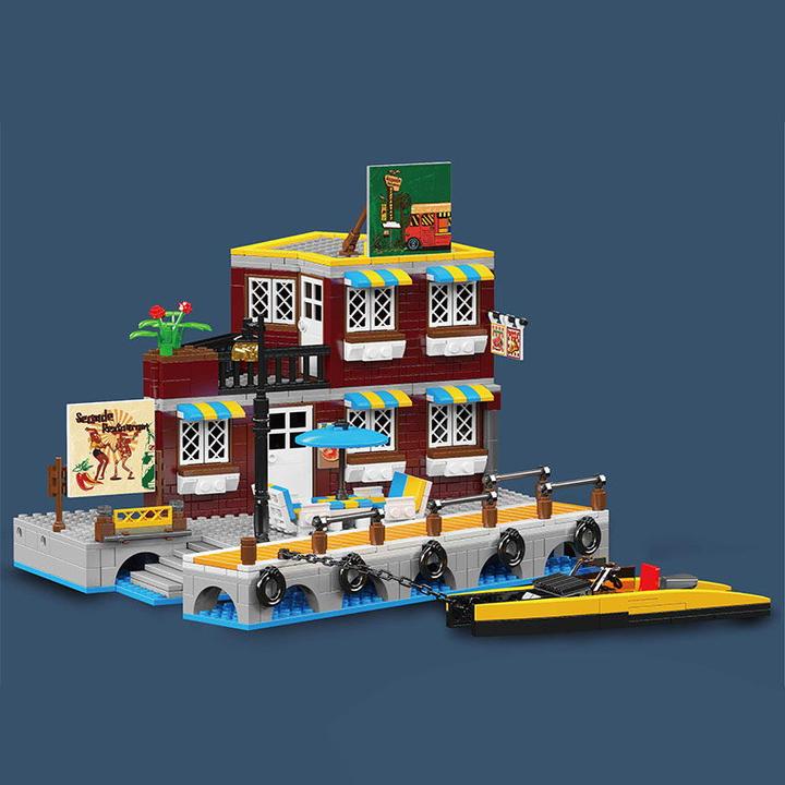 Image du produit Mould King Restaurant Seaside