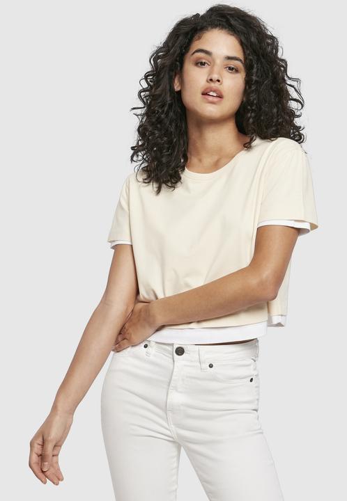 Produktbild Urban Classics Ladies Full Double Layered Tee (L)
