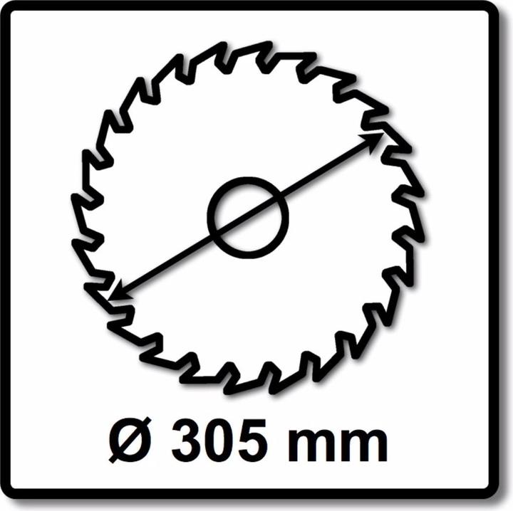 Produktbild Bosch Professional Zubehör Akku-Kreissägeblatt Expert for Wood, 305 x 2,2/1,6 x 30, 60 Zähne