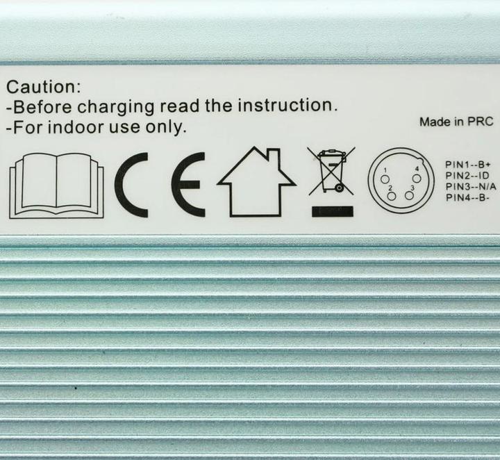 Actual product image E-Bike-Vision Charger Yamaha PW-X and PW Series SE, TE (E-bike charger)