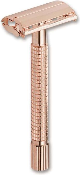 Böker Straight Razor Butterfly L Rose Gold