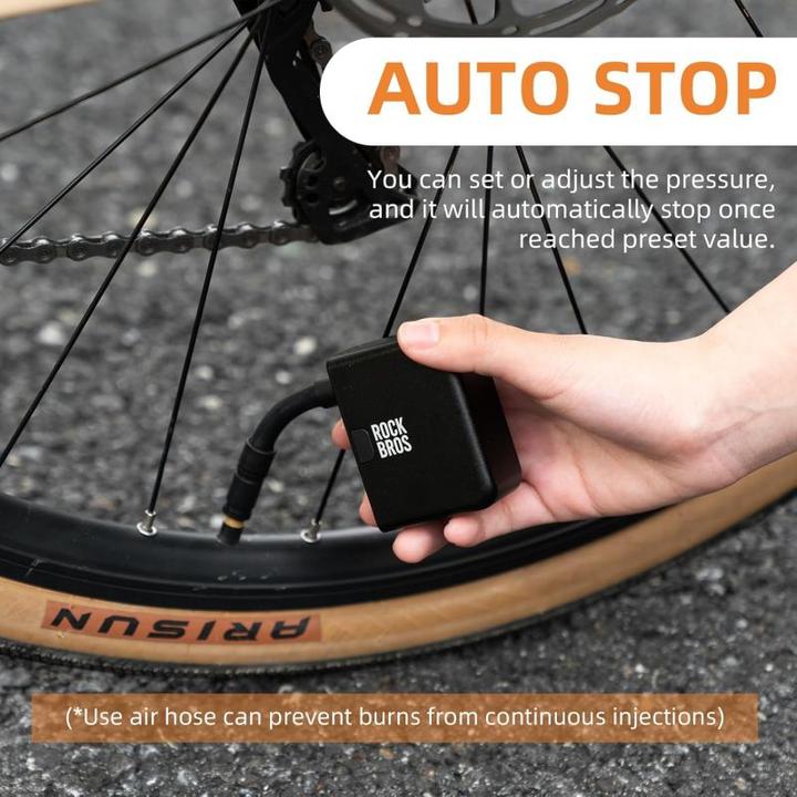Produktbild Rockbros mini electric pump AS1 PRO 120 PSI