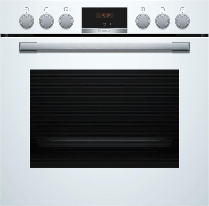 Bosch Hausgeräte Einbau-Herd-Set, HEA513BW3 + NKN645GA2E, Einbau-Herd, Elektro-Kochfeld, HND411LW63
