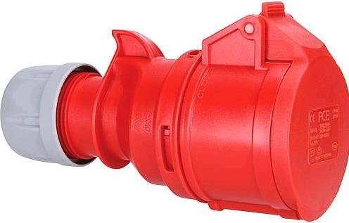 PCE Presa CEE con coperchio 400V 16A IP44 215-6