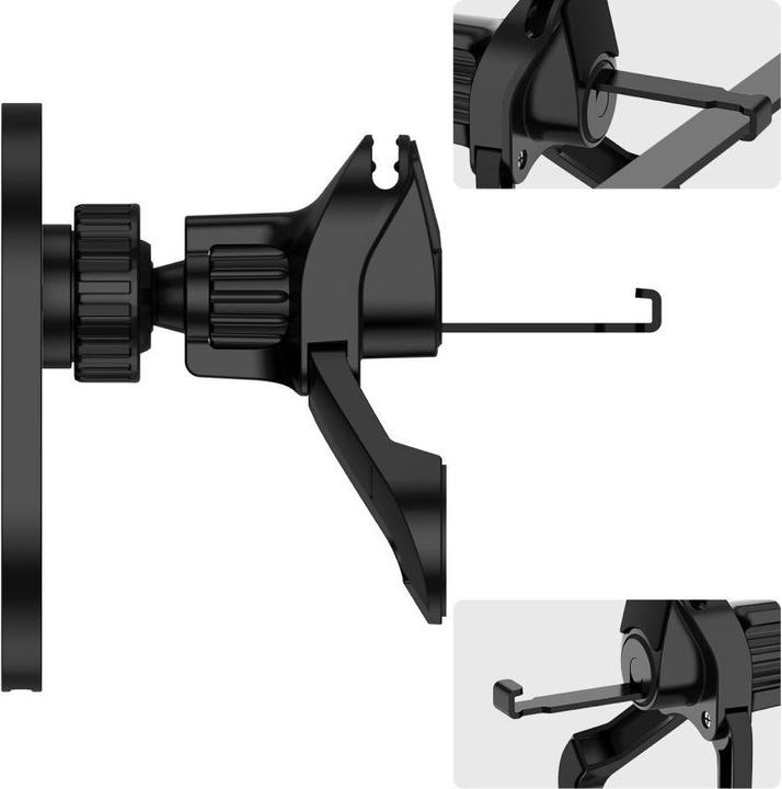 Image du produit Tech-Protect MM15W-V6 Magnetic MagSafe Car Air Vent Holder - Black