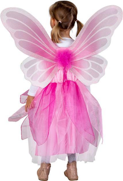 Produktbild MICA Festival Kostüm - Rosafarbene Fee - für Kinder - 2-teilig - verschiedene Grössen 110/116 (110, 116)