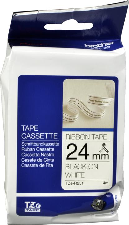 Produktbild Brother TZe-R251 (2.40 cm, Weiss)