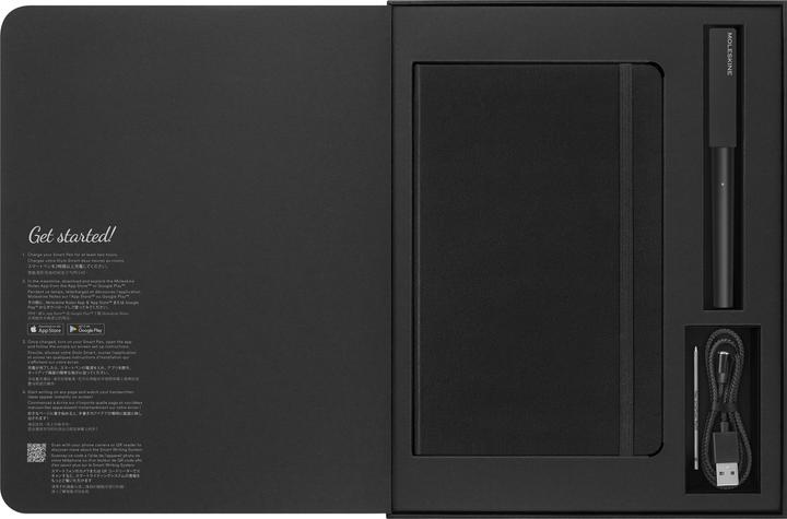 Image du produit Moleskine Écriture intelligente (135 x 210 mm, À rayures, Couverture rigide)
