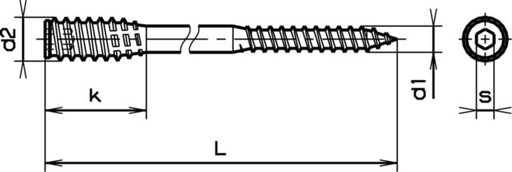 Image du produit Toproc Vis d'écartement (1 Vis par pièce)
