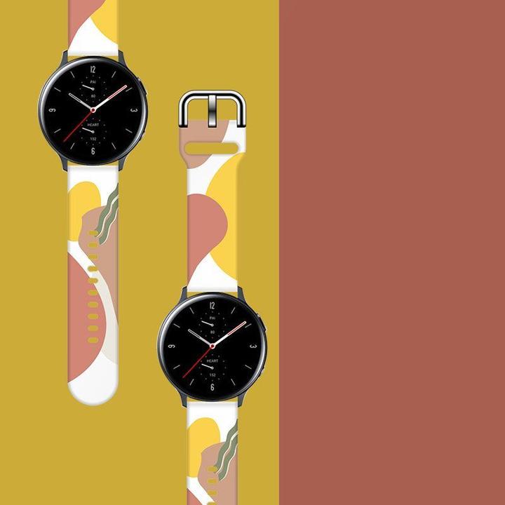 Produktbild Hurtel Strap Moro Band For Samsung Galaxy Watch 42mm Silicone Strap Camo Watch Bracelet (7) (Kunststoff)