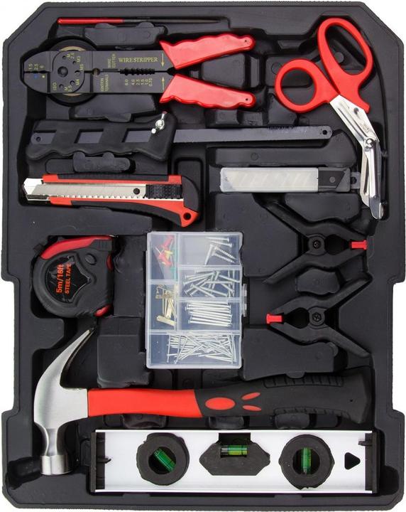 Produktbild Dema Werkzeugkoffer-Trolley mit Werkzeug (251 Teile)