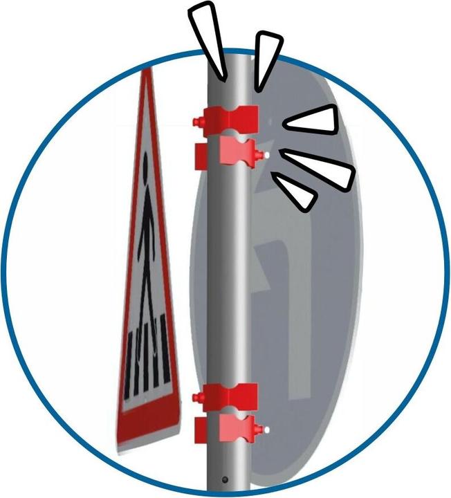 Immagine prodotto Alldoro XXL Set del traffico (75 cm di altezza, 21 pezzi)