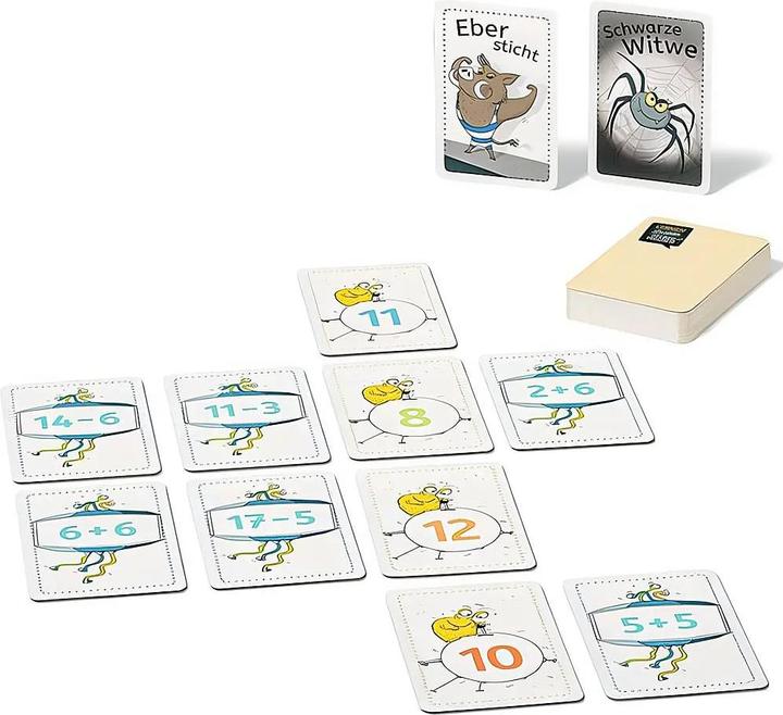 Actual product image Ravensburger Card game Arithmetic to 20 (German)