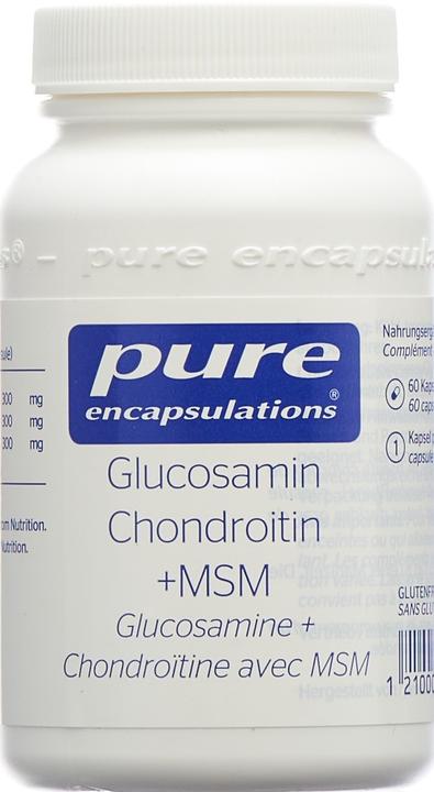 Produktbild Pure encapsulations Glucosamin-Chondroitin-Kapseln (60 Stück, Kapseln, 95 g)