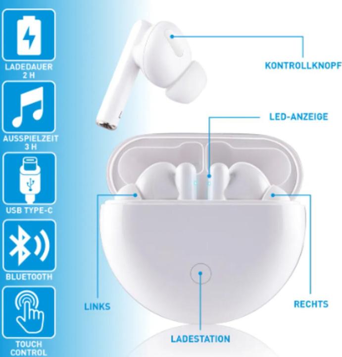 Produktbild Grundig Earbuds TWS 350mAh BT (Kabellos)