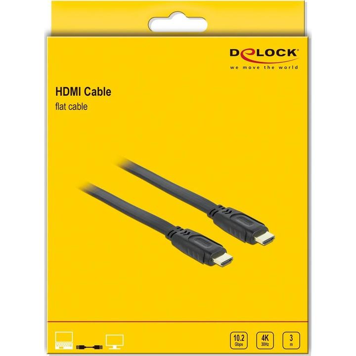 Produktbild Delock HDMI (Typ A) – HDMI (Typ A) (3 m, HDMI)