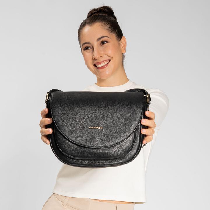 Actual product image Lazarotti Bologna Leather Shoulder bag leather 27 cm