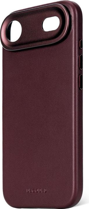 Actual product image Decoded Leather Backcover Apple iPhone Air Dark Ruby (Apple iPhone Air)