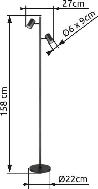 Produktbild Globo James (GU10)