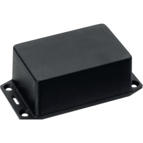 Hammond Nero Custodia In Plastica Miniaturizzata Con Flangia 1591 63,32X113x31mm Abs Ip54 (Case), Accessori Di Elettronica + Alloggiamento,