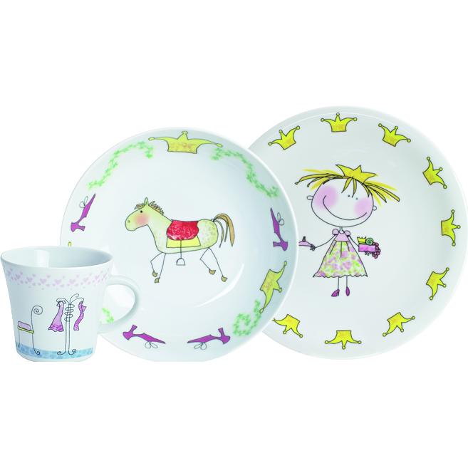 Thumbnail - Kahla, Kindergeschirr + Kinderbesteck, Kids Märchenprinzessin Kinderset