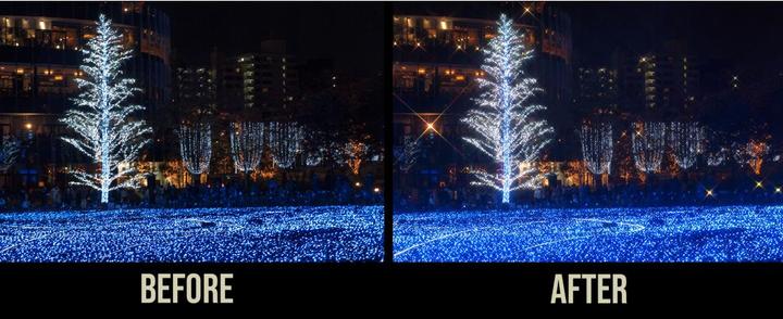 Produktbild Hoya Stern Creative 4x 55mm (55 mm, Effekt Filter)