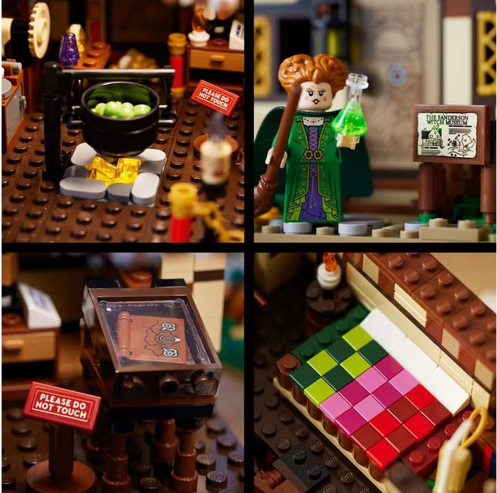Productafbeelding LEGO Disney Hocus Pocus: De Sanderson Sisters' Cottage 21341 (21341, LEGO Ideeën, LEGO Zeldzame Sets)