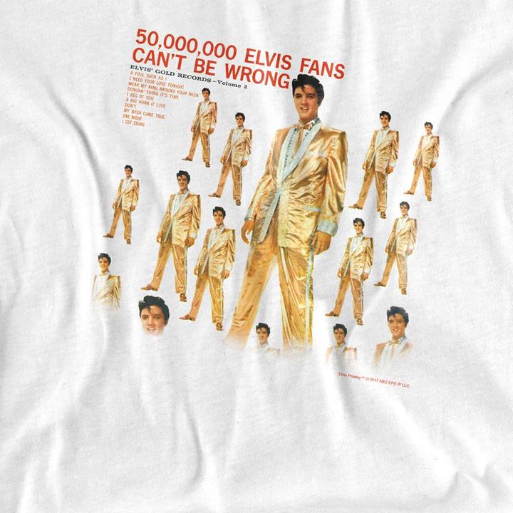 Produktbild Elvis 50 Million Fans TShirt (S)