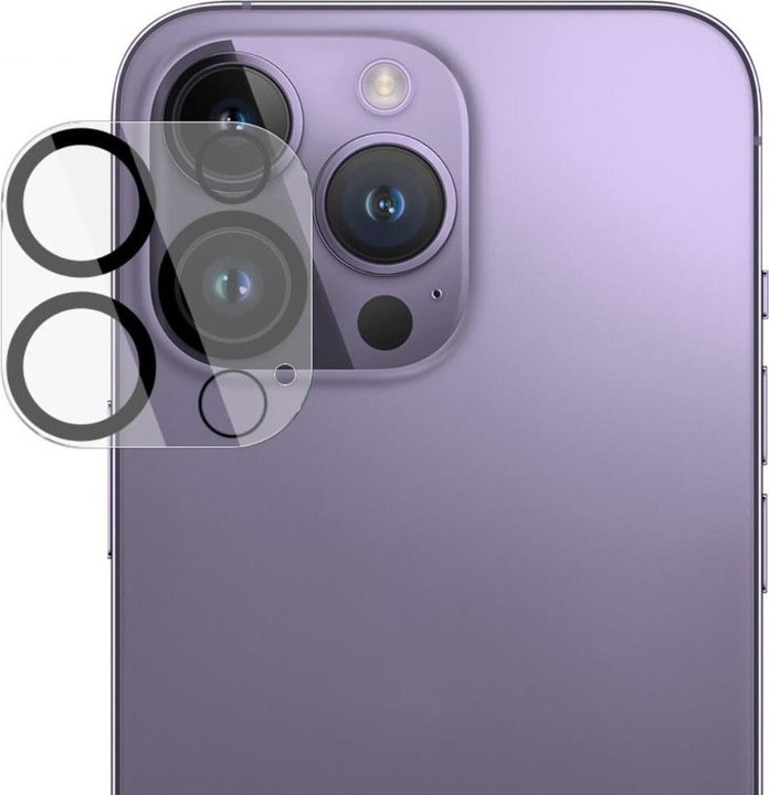 Immagine prodotto Imak iPhone 14 Pro / 14 Pro Max - Vetro antiproiettile per fotocamera (1 Pezzo/i, Apple iPhone 14 Pro Max, Apple iPhone 14 Pro)
