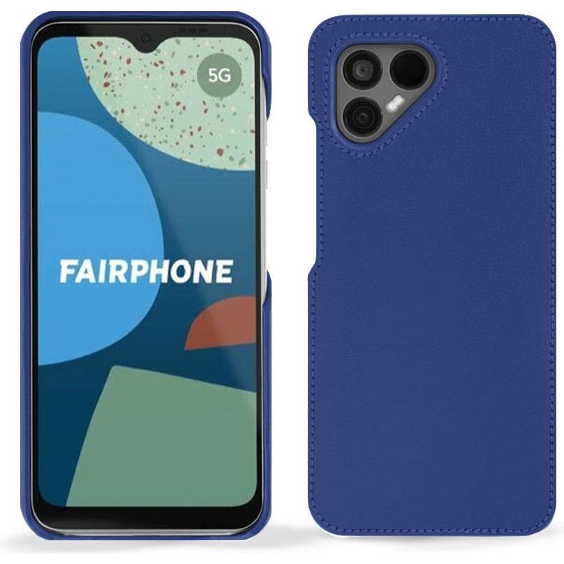 Noreve Lederschutzhülle (Fairphone 4), Smartphone Hülle, Blau