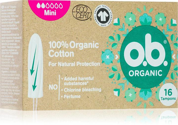 Produktbild o.b. Organic Mini Box (16x, Mini)
