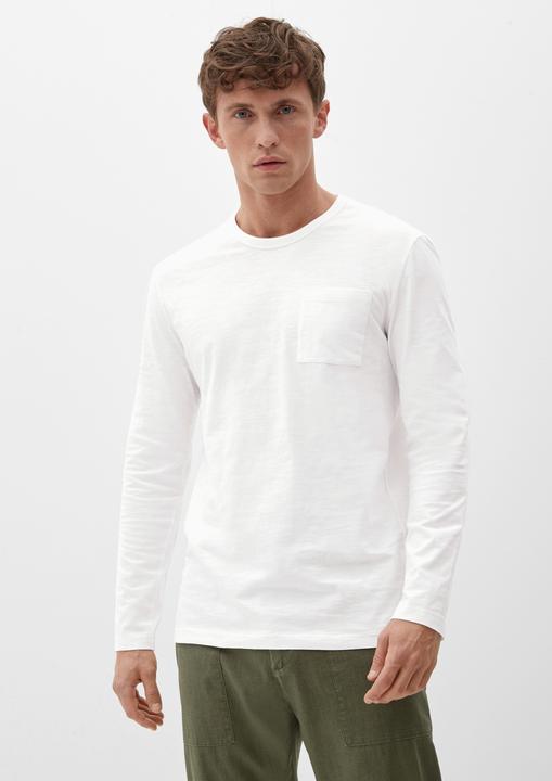 Produktbild s.Oliver T-Shirt Longsleeve mit Flammgarnstruktur (3XL)