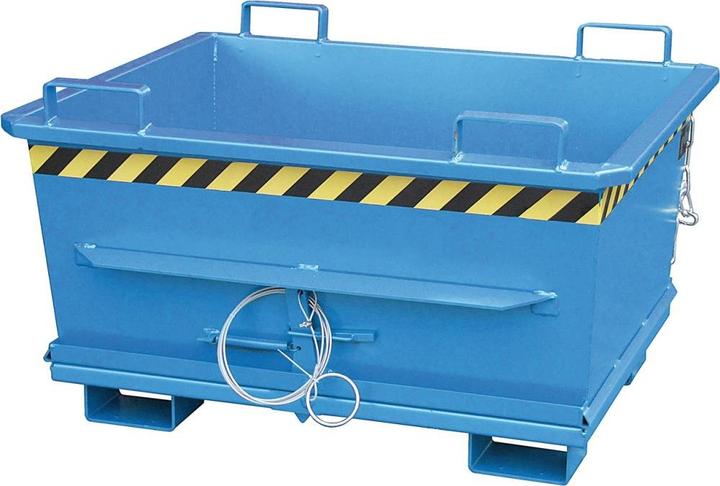 Actual product image eurokraft pro Hinged bottom container (500 l)